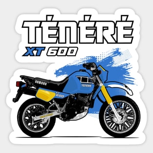 Tenere XT 600 - Blue Sticker